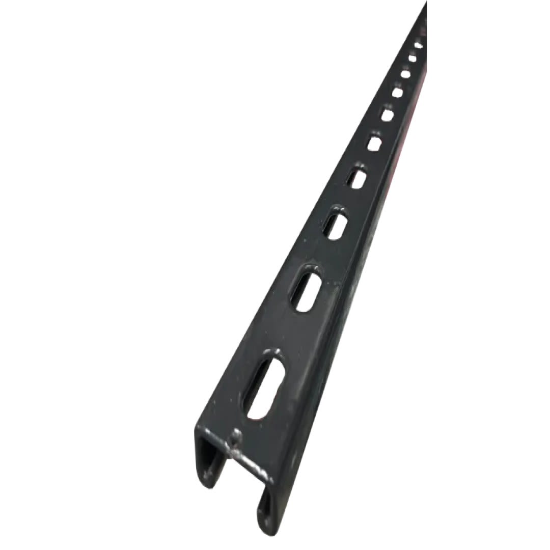CANAL STRUT BAJO RANURADO ACERO 1-5/8''X3/16''X10FT e:2.6MM PVC COATED C14PP PROCOAT1