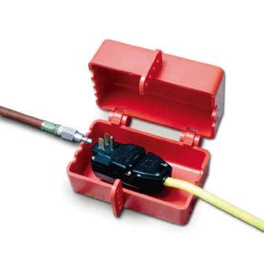 BLOQUEO PARA ENCHUFE GIRATORIO POLIESTIRENO 8,9X12,7CM BAN-D31 BEIAN-LOCK1