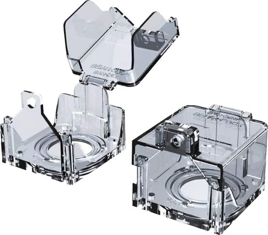 BLOQUEO FIJO TRANSPARENTE PARA PULSADOR 22/24/30MM BAN-D59 BEIAN-LOCK