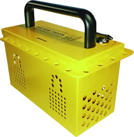 CAJA DE BLOQUEO METALICA COLOR ROJO P/20 CANDADOS BAN-X04RED BEIAN-LOCK2