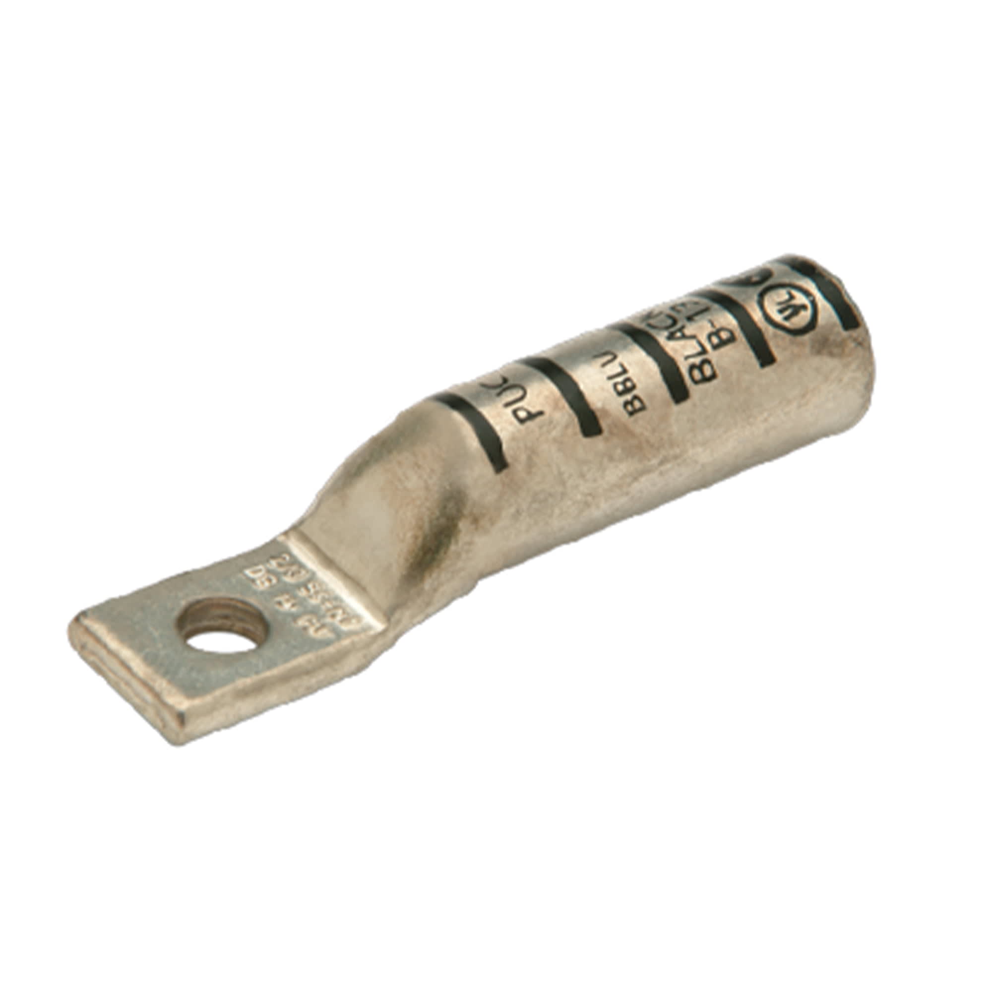 TERMINAL A COMPRESION DE COBRE ESTAÑADO BARRIL LARGO 1 HOYO 1000KCMIL 1/2'' 35KV BLANCO CON UL PENNUNION1