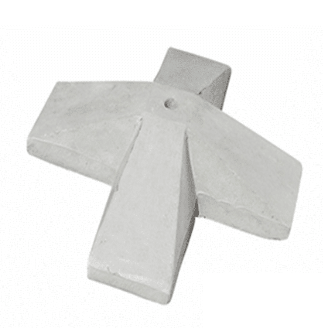 ZAPATA CONCRETO ARMADO VIBRADO 0.70X0.70X0.20MM TIPO CRUZ NACIONAL