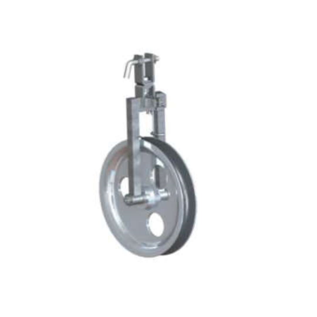 POLEAS PARA TENDIDO DE CUERDA SIMPLE NEOPRENO Ø:55MM MODELO P-480 / N ARAGCU AT