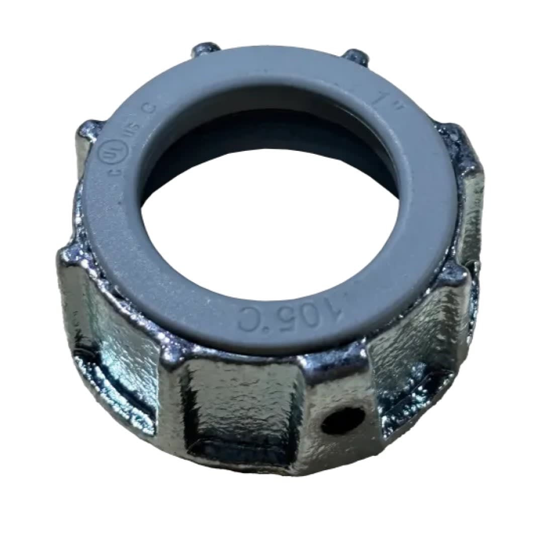 TUERCA BUSHING HIERRO C/AISL. 1/2'' HDG/ZINC PLATED UL PRODUIT