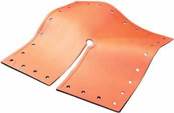 MANTA AISLANTE RANURADA CLASE 4 TIPO II 36''X3'' 6 OJALES C4060346 HUBBEL CHANCE1