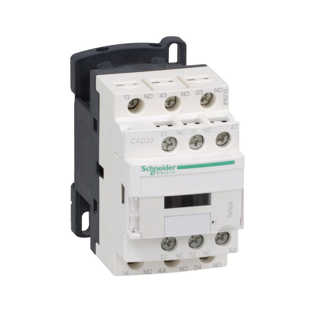 CONTACTOR AUXILIAR 10A 3NA+2NC 220VAC CAD32M7 SCHNEIDER ELECTRIC