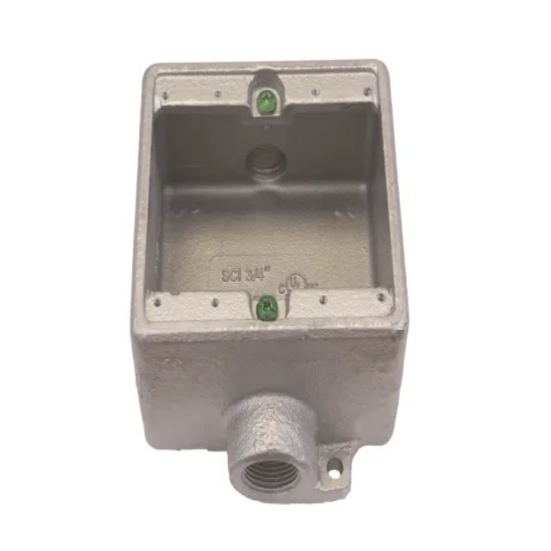 CAJA CONDULET TIPO FS HIERRO 1'' UL SCI