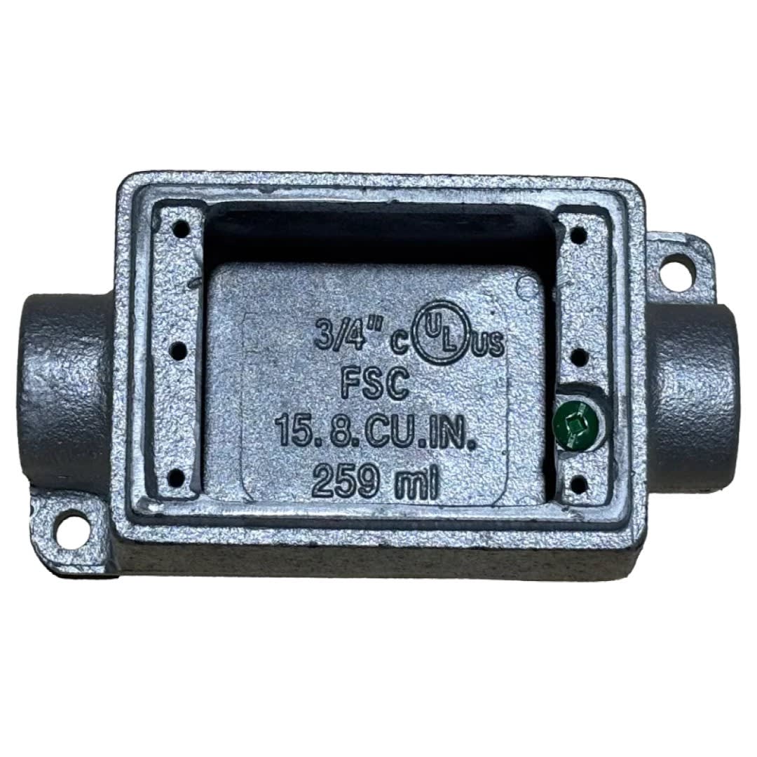 CAJA CONDULET TIPO FSC HIERRO 3/4'' PRODUIT2