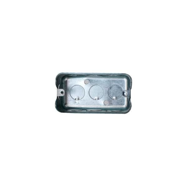 CAJA RECTANGULAR ELECTROGALVANIZADO PESADA 100X50X40MM ARAGCU VM1