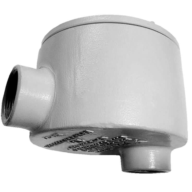 CAJA REDONDA GUA CON TAPA ROSCADA EN ALUMINIO TIPO L 3/4'' S7-GUAL075 SOLDEXEL
