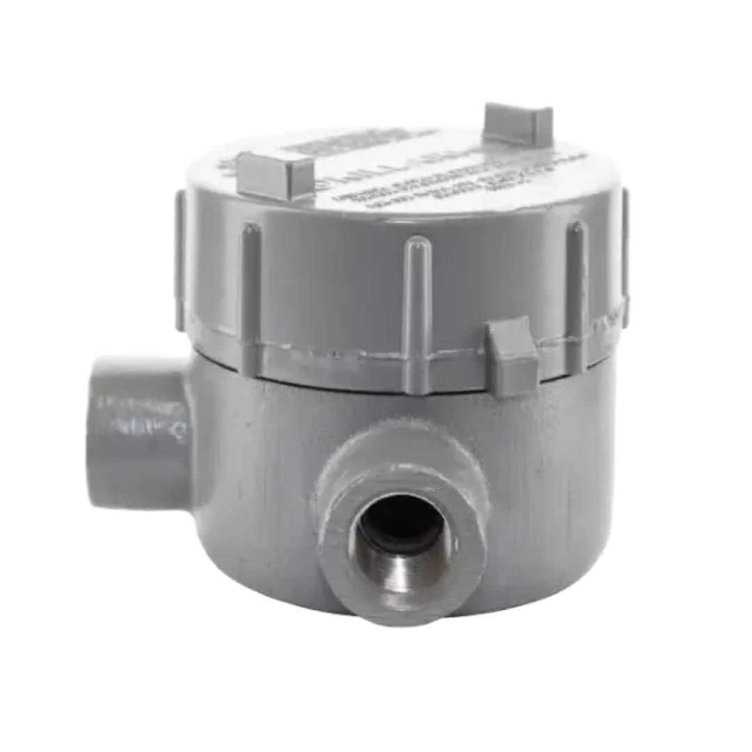 CAJA REDONDA TIPO GUAL HIERRO 1'' COVER Ø3'' NEMA 7 CL1 DIV1&2 UL KILLARK2