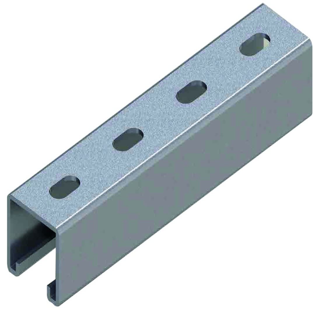 CANAL STRUT EMT 41X21MM X2.40MT ESP 1.5MM UL 797 ELECTROGALVANIZAD AMERICAN STANDART1