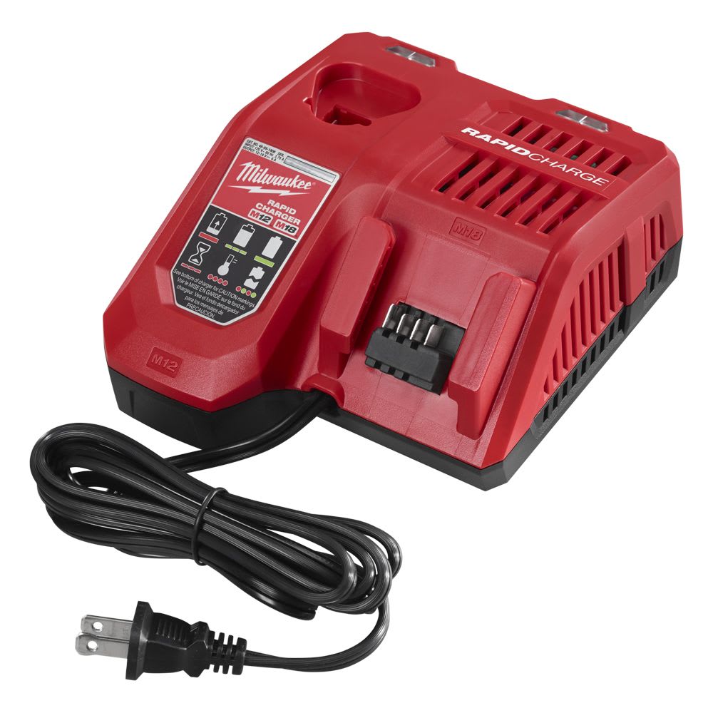 CARGADOR PARA BATERIAS M12 Y M18 220VAC 48-1959 MILWAUKEE1