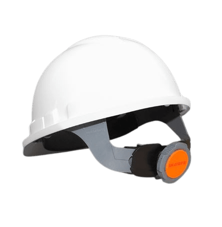 CASCO DIELECTRICO 20KV CON SUSPENSION NYLON TIPO RACHET 6 PUNTOS BLANCO IN 1406R-BL INSAFE2