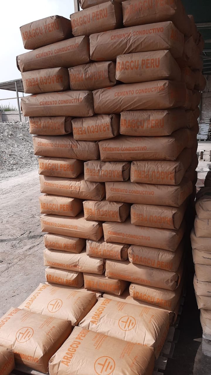 CEMENTO CONDUCTIVO BOLSA X 25KG ARAGCU PT1
