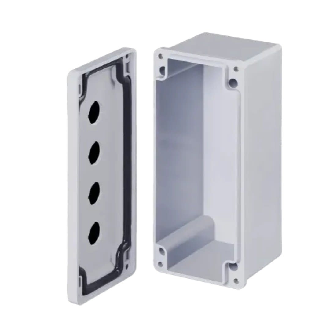 ESTACION DE CONTROL P/4 DISPOSITIVOS FRP 30.5MM NEMA 4X UL CF4PB STAHLIN2