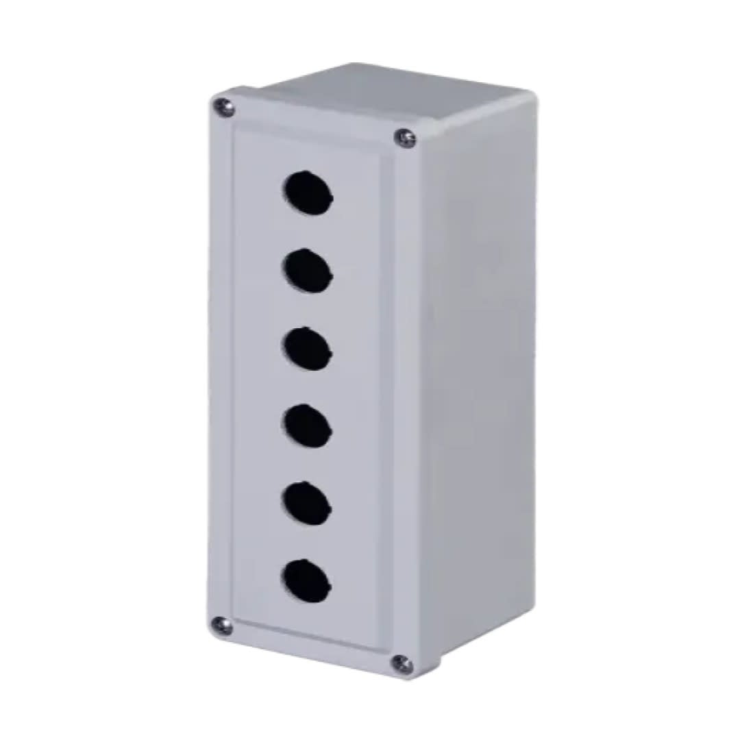 ESTACION DE CONTROL P/6 DISPOSITIVOS FRP 30.5MM NEMA 4X UL CF6PB STAHLIN