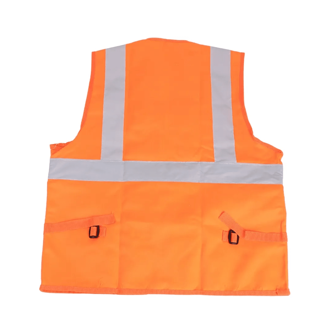 CHALECO MULTIBOLSILLO DRILL NARANJA TALLA M WERKEN3