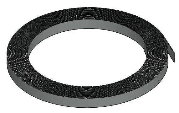 CINTA PLANA DE ARMAR DE 1.3X7.6MM ROLLO X 50MT M1CI0700T ARAGCU MT2