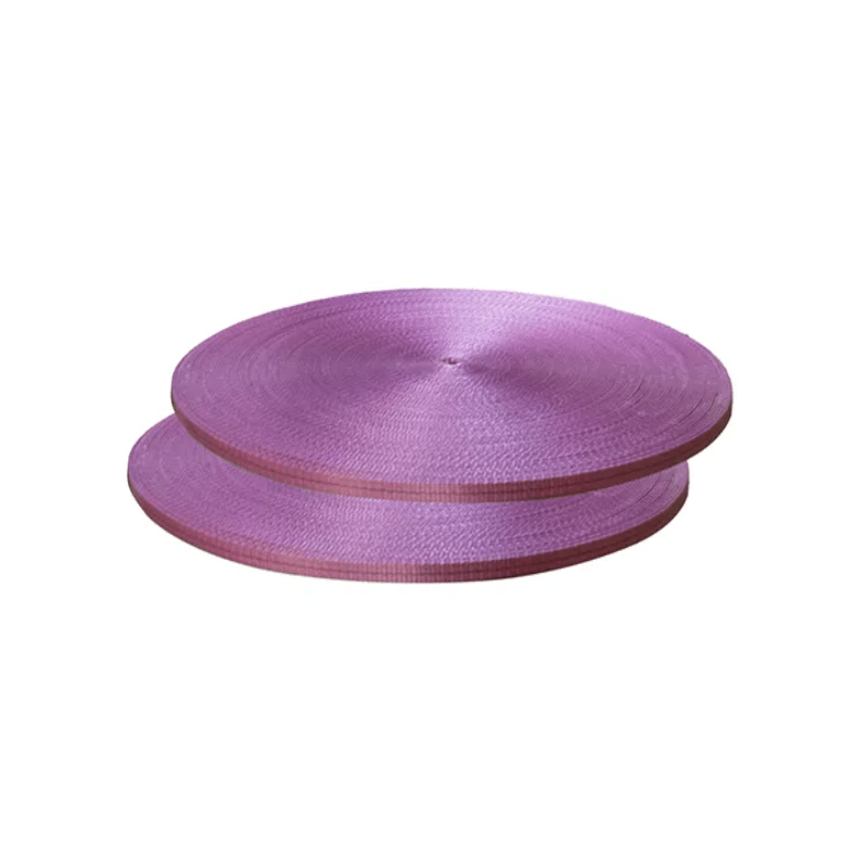 CINTA DE POLIESTER 30MM(1'')X100MTS VIOLETA FS 7:1 EN 1492-1 (NORMATIVA EOPEA) RUPT AMERICAN BULL
