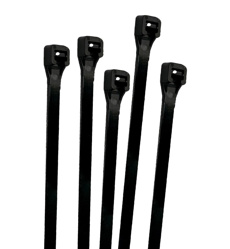 CINTILLOS DE SUJECION UV COLOR NEGRO 550MMX8.8MM BLS X 100 UNID HT-550X9.0-UV HONT1