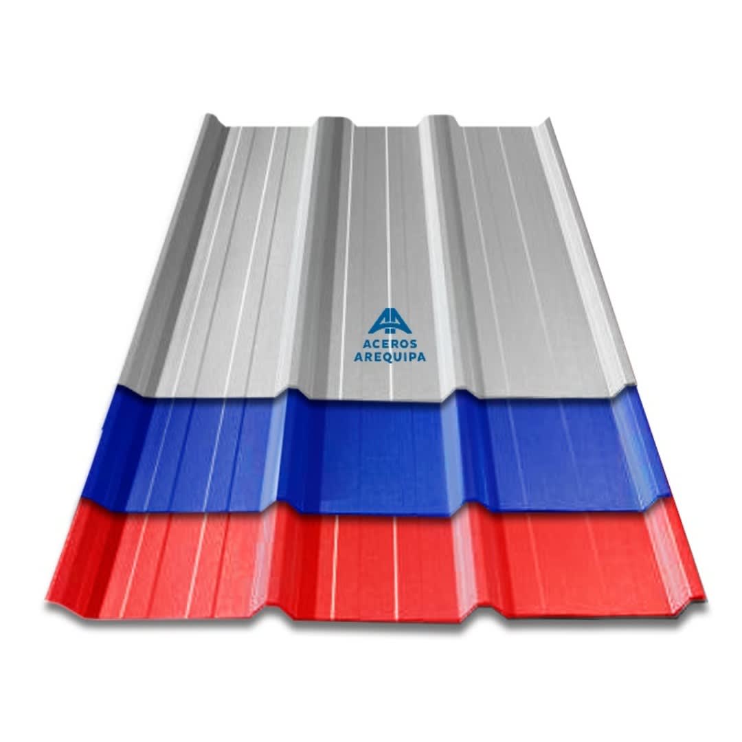 COBERTURA ALUZINC PREPINTADAS RAL5002 AZUL 0.30X1100X3600MM ACEROS AREQUIPA