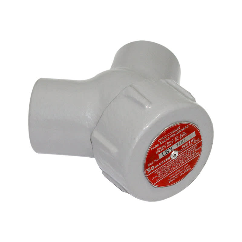 CODO LBY EN ALUMINIO HEMBRA-HEMBRA 1'' S7-LBY100 SOLDEXEL