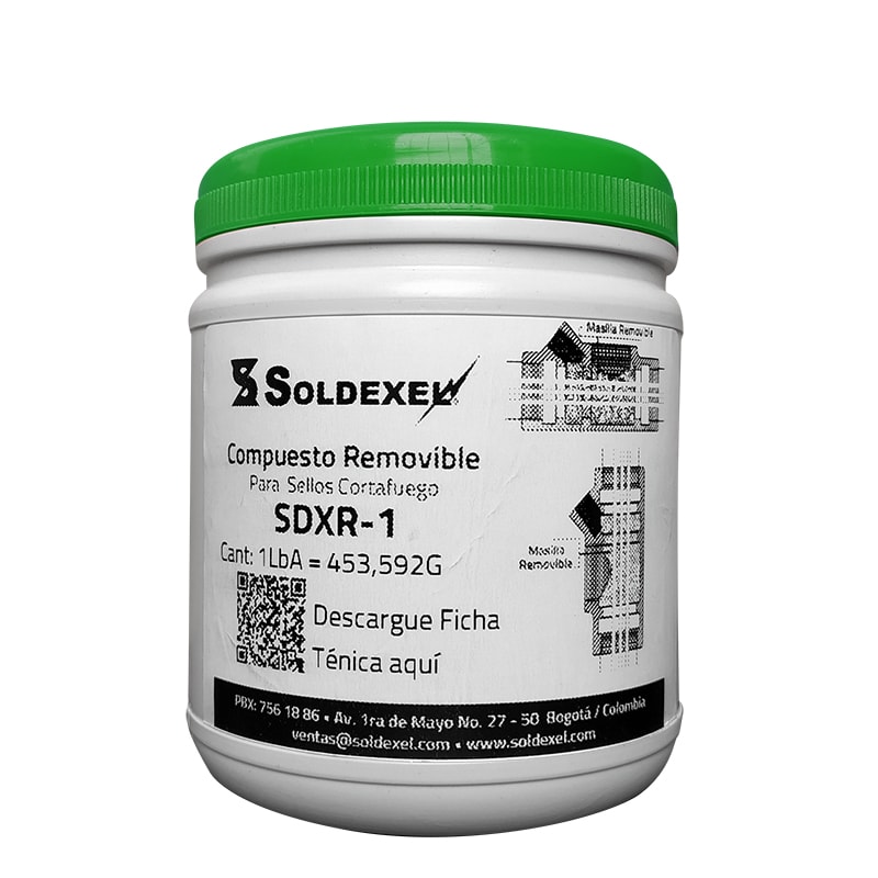 COMPUESTO REMOVIBLE 5LB SDXR-5 SOLDEXEL