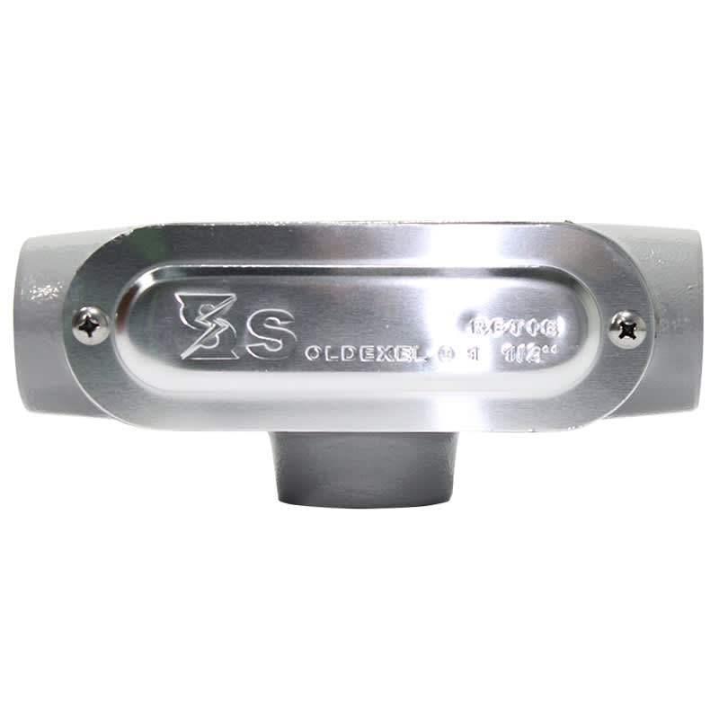 CONDULETAS EN FUNDICION DE ALUMINIO TIPO T PARA INTEMPERIE 1'' S4-T100 SOLDEXEL
