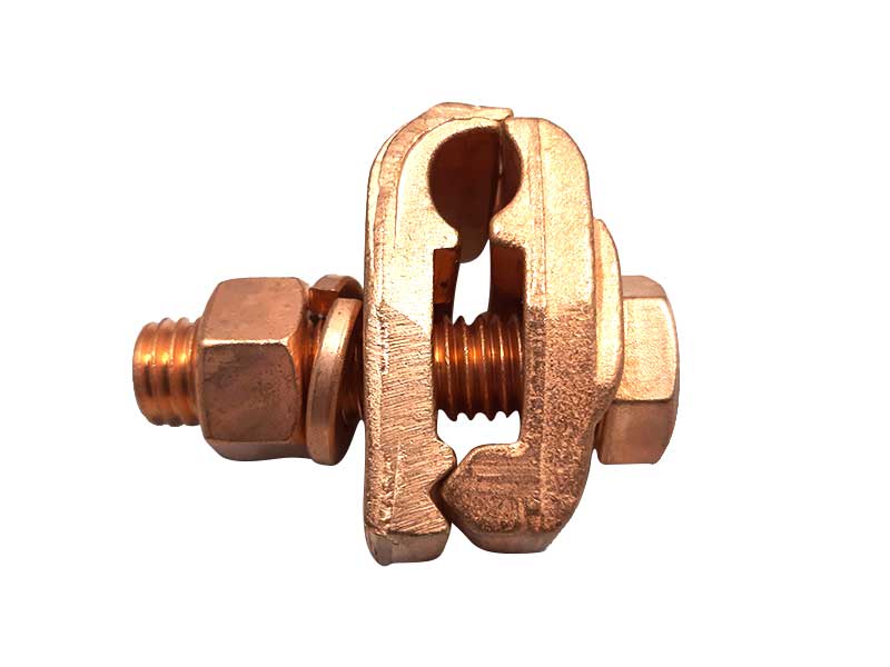 CONECTOR DE BRONCE COBREADO UNA VIA 6 A 2/0AWG MODELO GB26 METELIA1