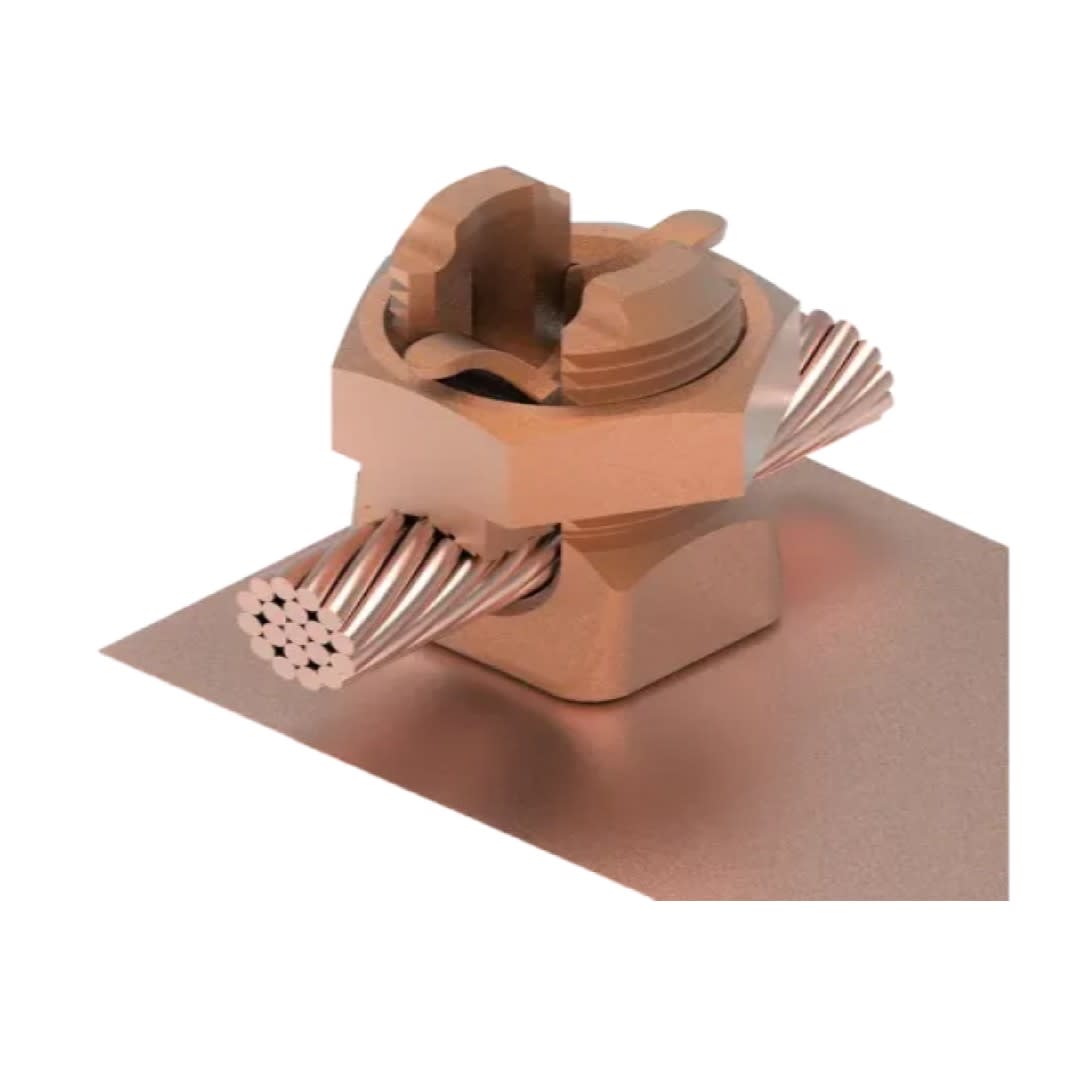 CONECTOR TIERRA CABLE A PLANO 1AWG-4/0AWG PERNO 1-3/4'' UL BURNDY1