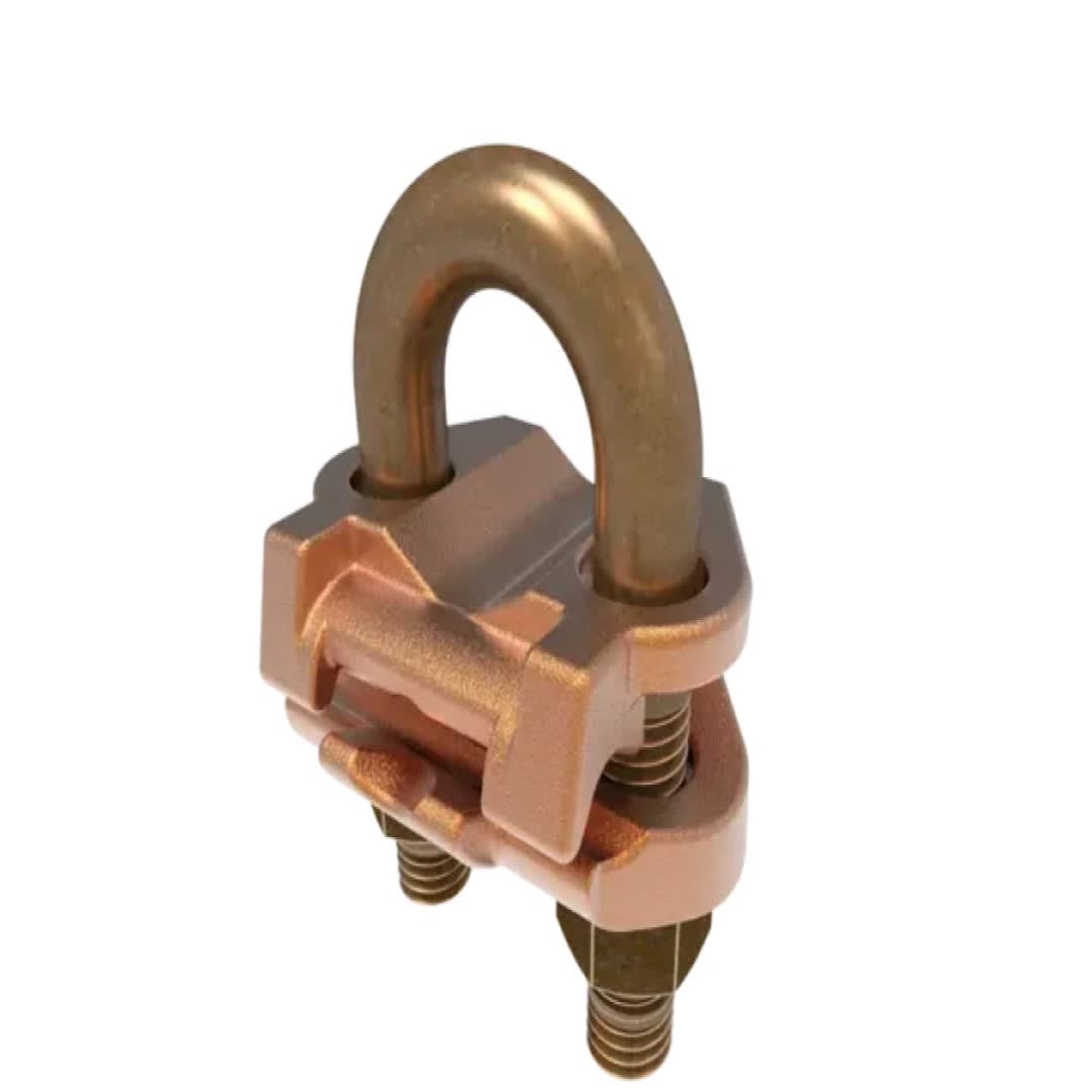 CONECTOR TIERRA CU P/CABLE 2/0AWG-250MCM A TUBO 1/2''-3/4'' Ø7/8''-1'' UL BURNDY1