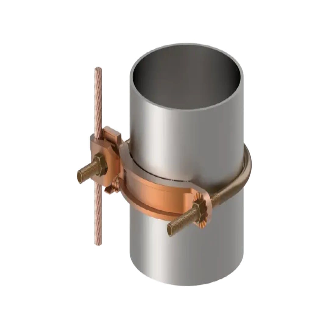 CONECTOR TIERRA P/CABLE 4AWG-4/0AWG A TUBO 6'' PERN 3/8'' UL BURNDY4