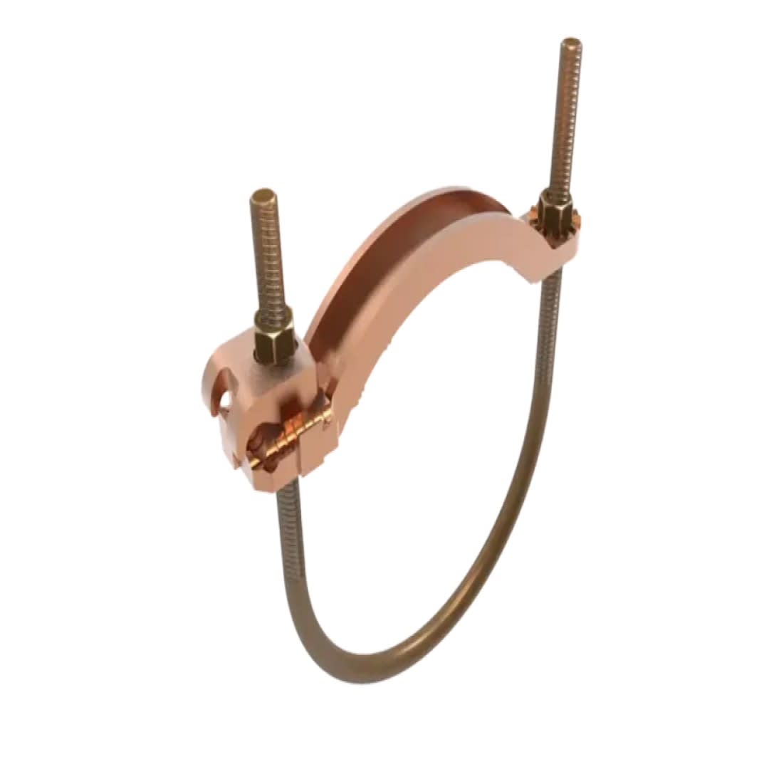 CONECTOR TIERRA P/CABLE 4AWG-4/0AWG A TUBO 6'' PERN 3/8'' UL BURNDY1