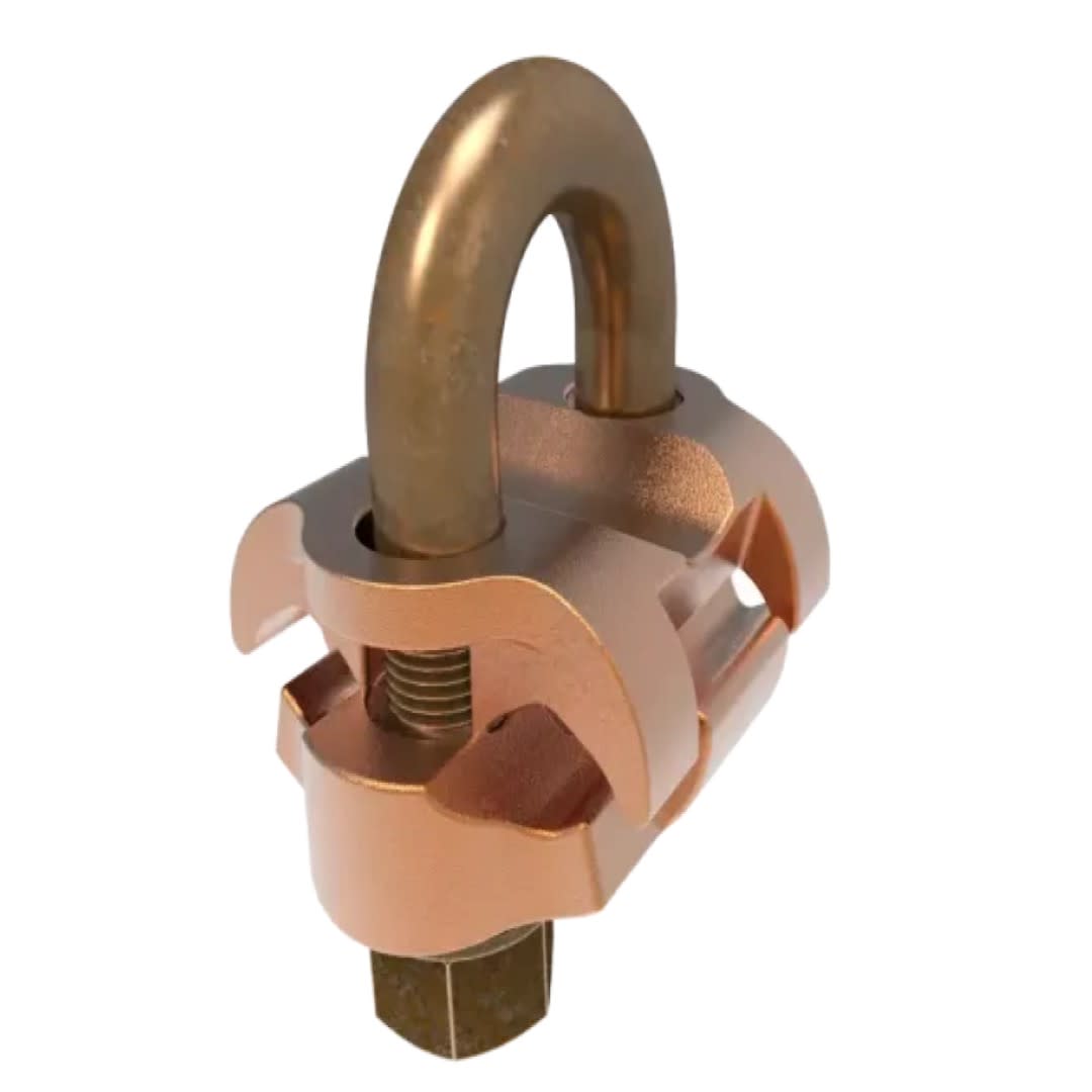 CONECTOR TIERRA CU P/2 CABLES PARAL. 2/0AWG-250MCM Y PERPEND TUBO 3/8'' Ø5/8''-3/4'' UL BURNDY2