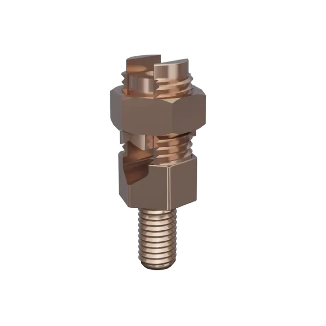 CONECTOR TIERRA CABLE A PLANO 2AWG-3/0AWG PERNO 1/2'' UL BURNDY