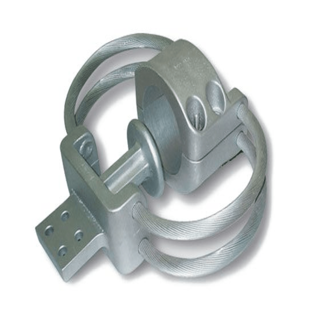 CONECTOR RECTO FLEXIBLE UNION TUBO A PLETINA AL EJE MRFBPC-15088 ARAGCU AS2