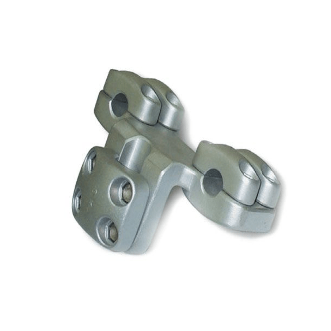 CONECTOR ACODADO A 90° CABLE DUPLEX A PLETINA MLDP-2255 ARAGCU AS