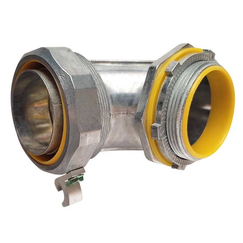 CONECTOR LIQUID TIGHT CURVO CON POLO 3'' S-CCLT300G SOLDEXEL