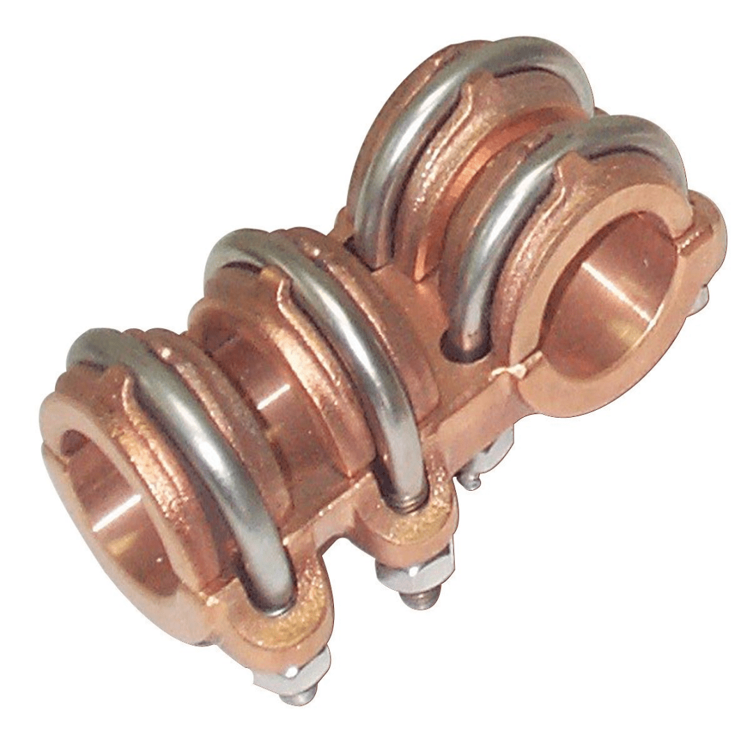 DERIVACION EN T TUBO CU PASANTE Y DERIVADO A TUBO CU Ø:50/40MM DBB-5040 ARAGCU AS