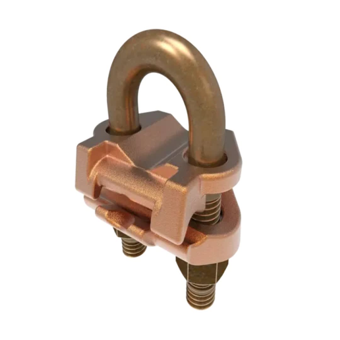 CONECTOR TIERRA CU P/CABLE 4AWG-2/0AWG A TUBO 3/8'' Ø5/8''-3/4'' UL BURNDY2