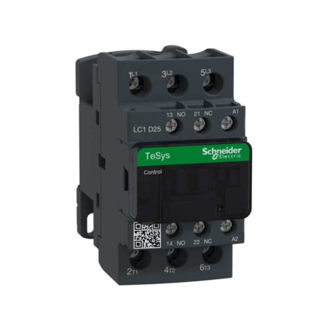 CONTACTOR 25A(AC3) 40A(AC1) 690V 3P 1NA+1NC 220VAC LC1D25M7 SCHNEIDER ELECTRIC2