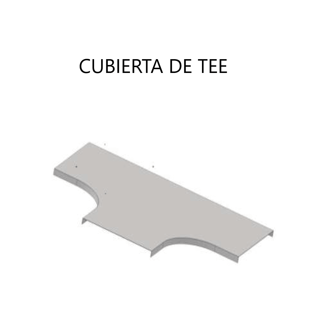 CUBIERTA DE TEE GALV. CALIENTE 900MM ARAGCU VM1