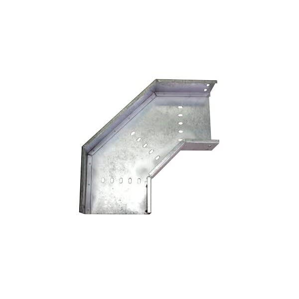 CURVA 90° ELECTROGALVANIZADO HORIZONTAL RANURADA 250X100MM ARAGCU VM1