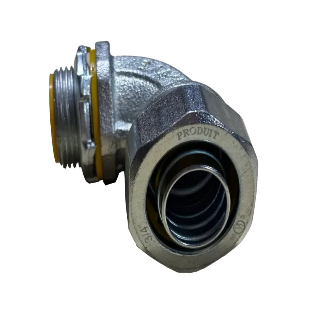 CONECTOR LIQUIDTIGHT CURVO AISL. HIERRO 1''X90° UL PRODUIT1