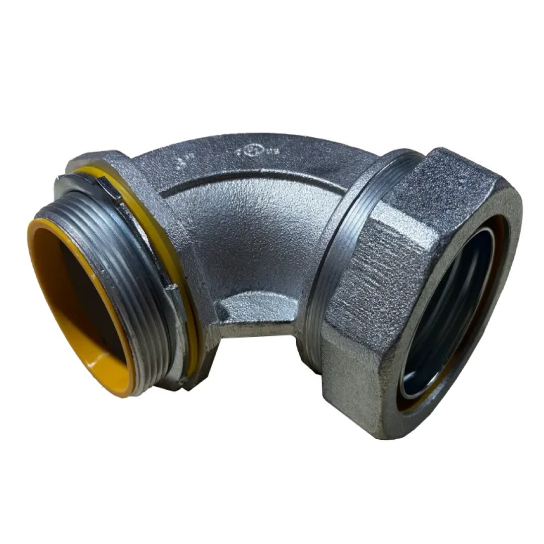 CONECTOR LIQUIDTIGHT CURVO AISL. HIERRO 1''X90° UL PRODUIT3