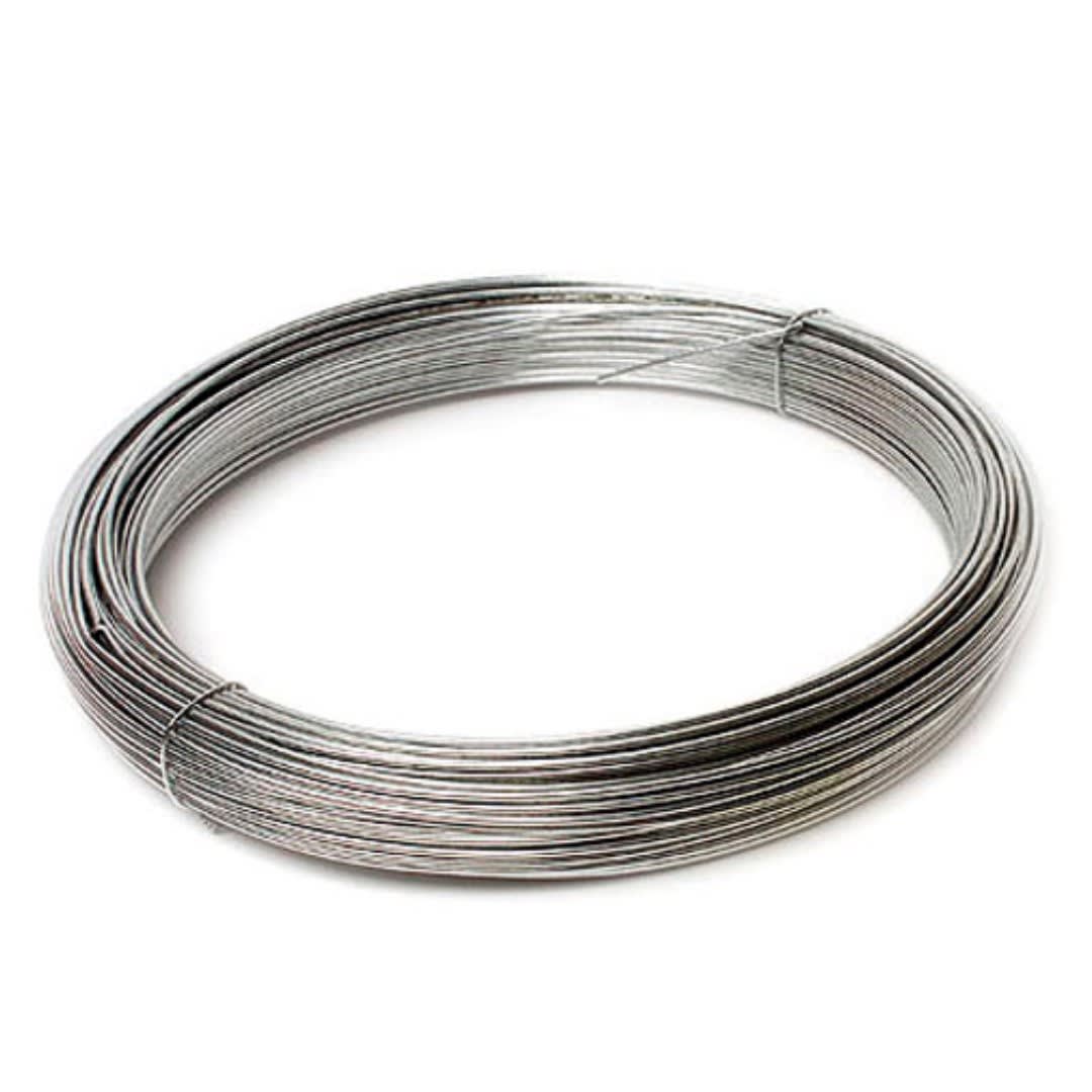 ALAMBRES GALVANIZADOS 14AWG 2.11MM (ROLLOX100KG) ASTM A641 ACERO IMPORTADO