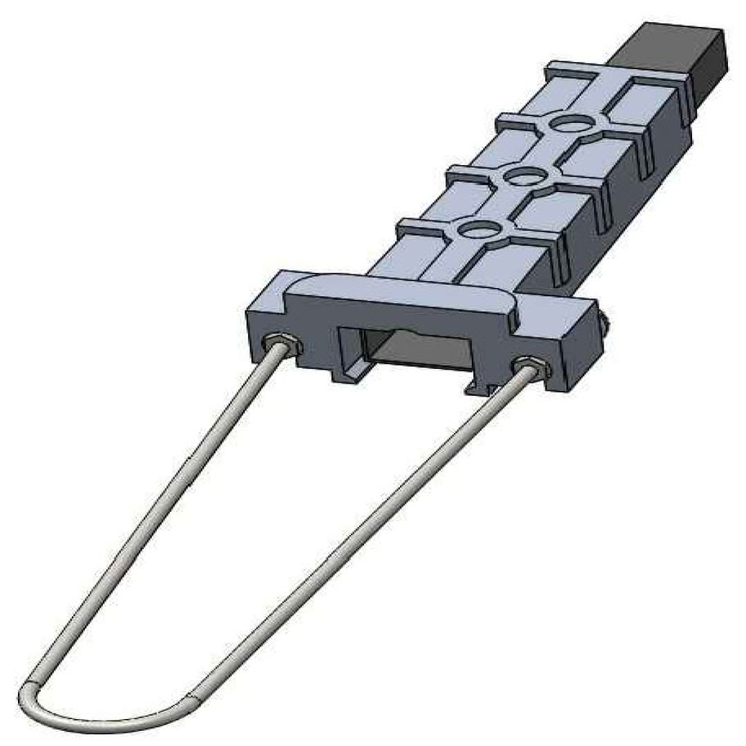 GRAPA DE ANCLAJE CONICA TIPO COCODRILO 25-35MM M1GR0304 ARAGCU FO1