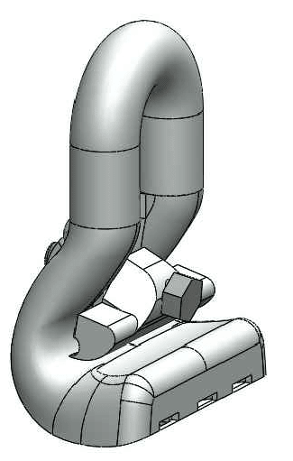 GRAPA DE SUSPENSION PARA CABLE AUTOPORTANTE DE 25-70MM M1GR1300 ARAGCU BT1