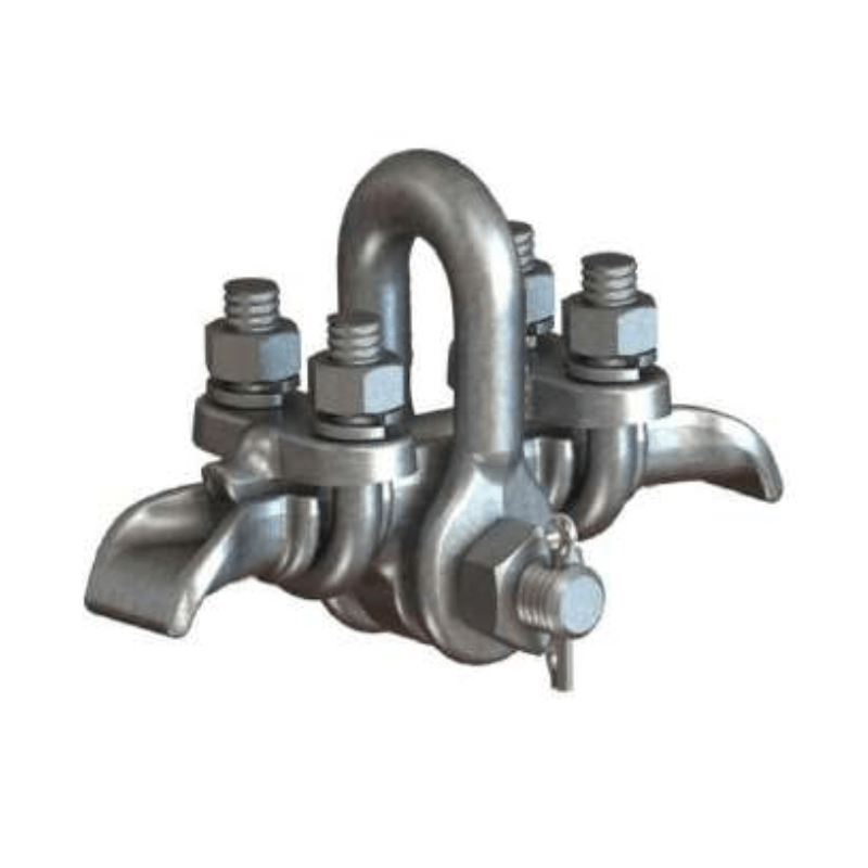 GRAPAS DE SUSPENSION PARA CABLE DE ACERO GALVANIZADO Ø:5 -12MM MODELO GS-AC-18 ARAGCU AT1